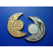 Custom Crescent Badge, Moon Enamel Lapel Pin (GZHY-BADGE-023)